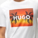 HUGO Dulive Cotton-Jersey T-Shirt - M