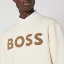 BOSS Orange WeBasic Cotton-Jersey Sweatshirt - S