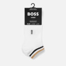 BOSS Bodywear Uni Striped Cotton-Blend Ankle Socks 2-Pack - EU 39/EU 42