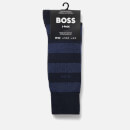 BOSS Bodywear RS Block Striped Cotton-Blend Socks 2-Pack