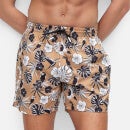 BOSS Swimwear Piranha Floral-Print Shell Swimming Shorts