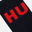 HUGO Bodywear Cotton-Blend Ribbed Socks 2 Pack