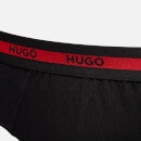 HUGO Bodywear Three-Pack Cotton-Jersey Briefs - S