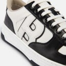 BOSS Men's Baltimore Faux Leather Trainers - UK 7