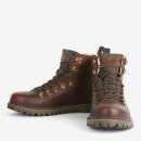 Barbour Men's Tommy Leather and Suede Hiking-Style Boots - UK 7