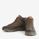 Barbour Men's Asher Nubuck and Canvas Hiking-Style Boots - UK 7