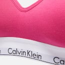 Calvin Klein Lift Stretch-Cotton and Modal Blend Bralette - S