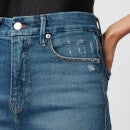 Good American Good Curve Stretch-Denim Slim-Leg Jeans - US 2/UK 6