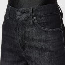 Good American Good Legs Cropped Stretch-Denim Flared Jeans - US 2/UK 6
