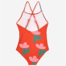 Bobo Choses Kids' Flower-Print Stretch-Jersey Swimsuit