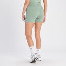 MP Women's Tempo Rib Seamless Shorts - Sage Grey - XS