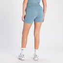 MP Women's Tempo Rib Seamless Shorts - Graphine Blue - XS