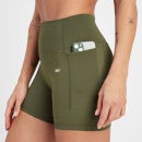 Pantalón supercorto Adapt para mujer de MP - Verde aceituna - XS