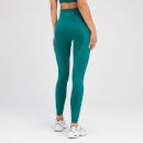 MP Women's Tempo Illusion Seamless Leggings - Jade Green