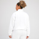 MP Women's Rest Day 1/4 Zip Sweatshirt - White - XL
