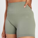 Pantalón supercorto sin costuras Rest Day para mujer de MP - Verde grisáceo intenso - XS