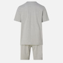 Calvin Klein Logo Short Sleeve Top and Shorts Cotton Sleep Set - L