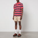 GANT Multi Stripe Cotton-Pique Polo Shirt - S