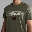 Napapijri Ayas Logo-Printed Cotton-Jersey T-Shirt - S