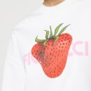 Fiorucci Strawberry Organic Cotton-Jersey Sweatshirt - XS