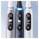 Oral B iO Series 9N Black & Rose Quartz Electric Toothbrushes Virtual Duo + 8 Refills