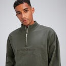 MP Men's Rest Day 1/4 Zip - Taupe Green - S