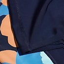Pantaloncini da bagno aderenti Bambino Panel Digital Blu Navy/Azzurro
