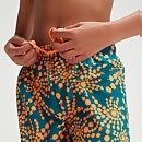 Pantaloncini da bagno Bambino 33 cm Fantasia Blu/Arancione