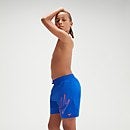 Pantaloncini da bagno Bambino HyperBoom Logo 38 cm Blu/Arancione