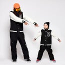 Black Varsity Snow Suit Twinning Set