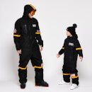 Black Nasa Snow Suit Twinning Set