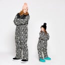 Black Floral Snow Suit Twinning Set