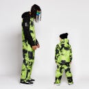 Lime Tie Dye Snow Suit Twinning Set