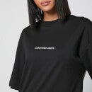 Calvin Klein Jeans Blown Up Cotton-Jersey Oversized T-Shirt - XS