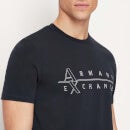 Armani Exchange Stretch Logo Cotton-Blend T-Shirt - S