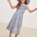 The New Society x Liberty London Kids' Albertina Cotton-Poplin Dress