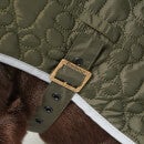 Barbour Dogs Paw Quilt Coat - Olive - S