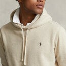 Polo Ralph Lauren Logo-Embroidered Cotton-Blend Jersey Hoodie - S