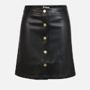 Barbour International Napier Faux Leather Mini Skirt - UK 10