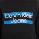 Calvin Klein Boys' Maxi Block Logo Cotton-Blend Sweatshirt