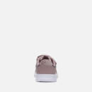 Clarks Kids' Athletic Sonar Leather Trainers - Pink Sparkle