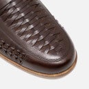 Walk London Men’s Arrow Leather Penny Loafers - UK 7