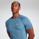 MP Seamless Short Sleeve T-Shirt til mænd – Graphite Blue - XS
