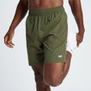 MP muški tkani šorc za vježbanje - maslinasto zelena boja - XS