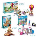 LEGO Disney Princess:e Le Voyage Enchanté des Princesses, Jouet avec Cheval, et Figurines (43216)