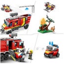 LEGO City: Fire Command Unit Set with Fire Engine Toy (60374)