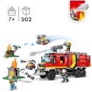 LEGO City: Fire Command Unit Set with Fire Engine Toy (60374)