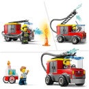 LEGO City: 4+ Fire Station and Fire Engine Toy Playset (60375)