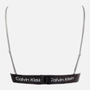 Calvin Klein Stretch-Cotton Soft-Cup Triangle Bra - S