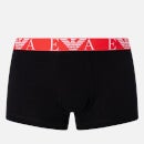 Emporio Armani Three-Pack Stretch-Cotton Jersey Boxer Shorts